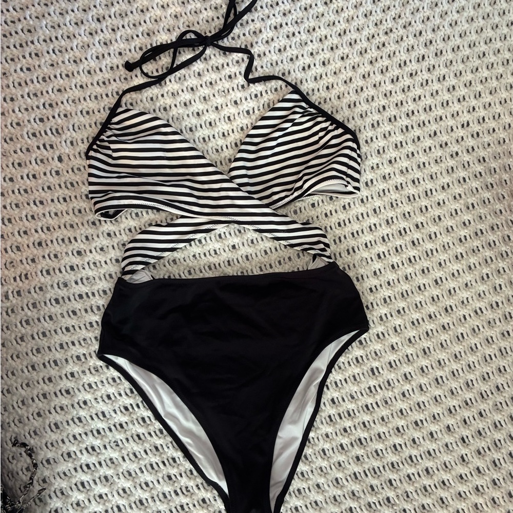 PINK Victoria's Secret Swimsuit B&W